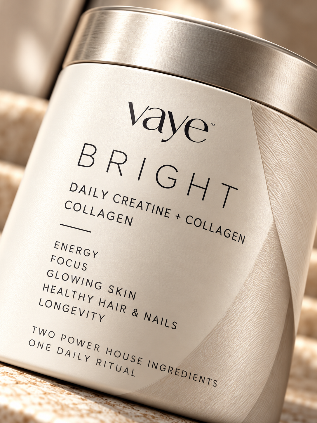 VAYE Bright - Creatine + Collagen for Brain & Glow
