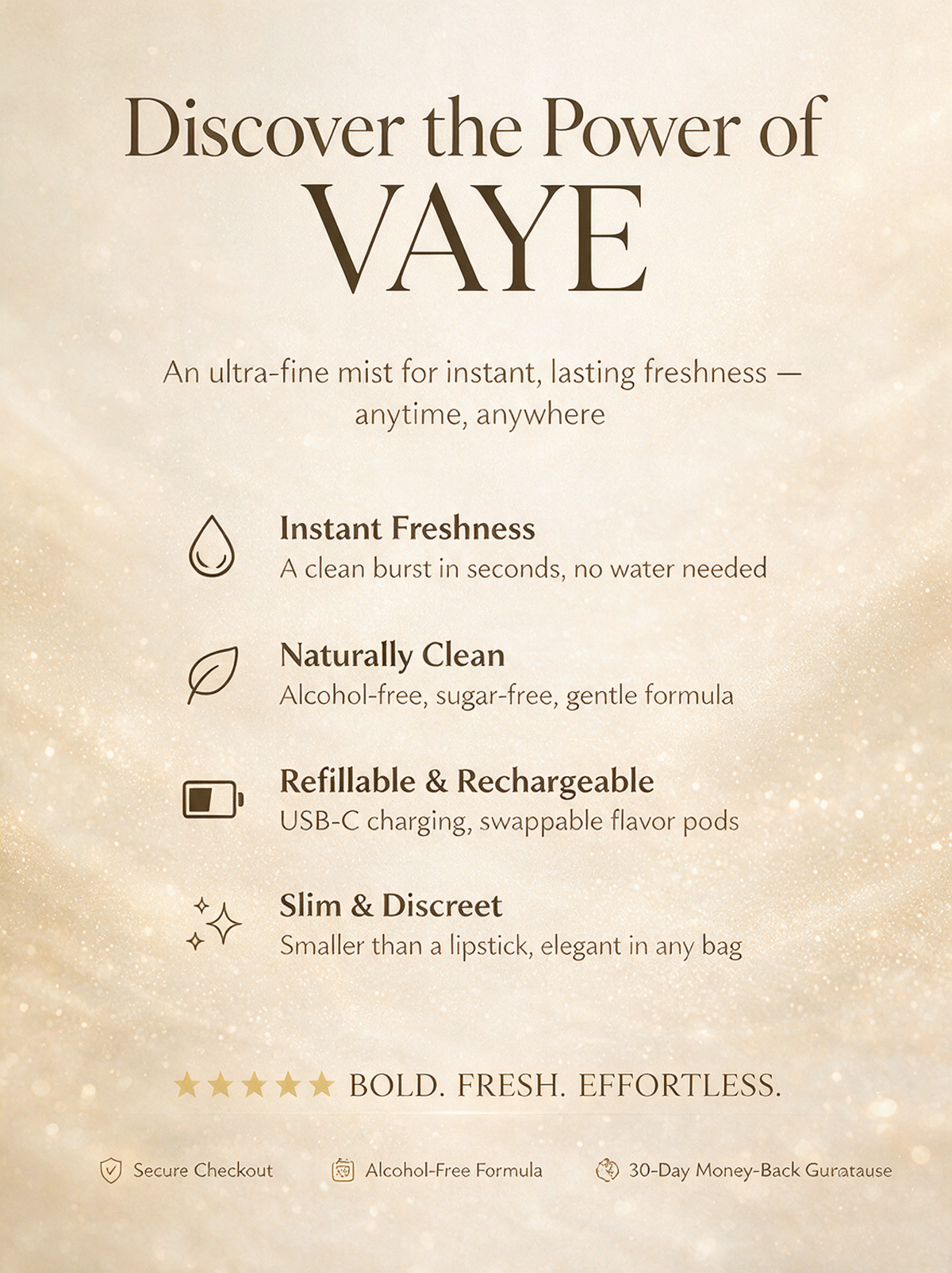 Vaye - Smart Electronic Oral Spray